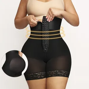 Offre Spéciale Hexin 2023 nouveau Latex ceinture Fajas Colombianas bout à bout contrôle du ventre corps Shaper Shapewear BBL Shorts