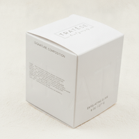 Boîte à fermeture automatique en papier texturé personnalisé, emballage en carton avec feuille holographique pour masque cosmétique OEM