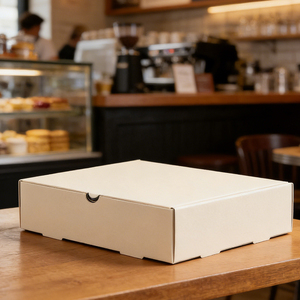 กล่องขนมพิมพ์โลโก้ตามสั่ง กล่องกระดาษแข็งสีขาวสำหรับขนมคุกกี้ บัตเตอร์ ชีส ขนมอบ เป็นมิตรกับสิ่งแวดล้อม - Product Image 3