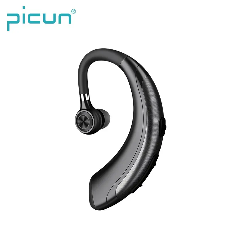 Picun T10 Earhook Style One Side Single Mono Office Business Hands Free Bluetooth Headphones