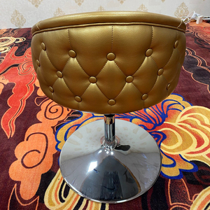 Taburete de <span class=keywords><strong>Bar</strong></span> de cuero con estilo moderno, silla de comedor ajustable con diseño de lujo, uso de bodega comercial para el hogar, marco de madera, Casino - Product Image 4