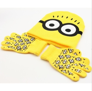 Guantes cálidos de punto para niños con dibujos animados Conjunto de sombrero y guantes de invierno Spider Man para niños - Product Image 4