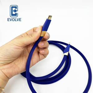 Materials Silicon <strong>Rubber</strong> 240w Super Fast Charging <strong>Cable</strong> Type C High Quality USB Data <strong>Cable</strong> Type C Power Adapter for iPhone - Product Image 3