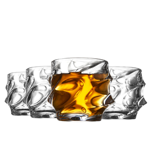 Vaso de cristal <span class=keywords><strong>Calypso</strong></span> 9258DOF, Juego de vasos de whisky de 10,9 oz, vasos de cristal de chupito sin plomo para regalos - Product Image 6