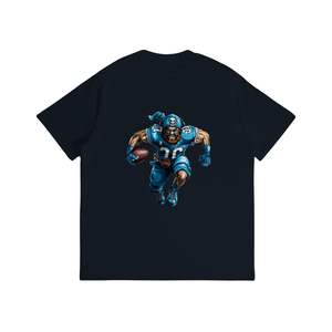 Camiseta unisex con imagen personalizada, doble cara, 100% algodón orgánico, 220gsm, peso de tela, impresión DTG personalizable - Product Image 5