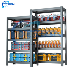 4 baies d'acier 180x90x40cm Étagères <span class=keywords><strong>de</strong></span> garage galvanisées Étagères <span class=keywords><strong>de</strong></span> <span class=keywords><strong>stockage</strong></span> Unités <span class=keywords><strong>de</strong></span> <span class=keywords><strong>stockage</strong></span> pour entrepôt Étagères à rivets - Product Image 3