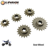 Pignon moteur LING QI en acier 11T/13T/14T/17T/20T pignon moteur T8F 32mm-55mm pour Trail Quad ATVs 4 Wheeler
