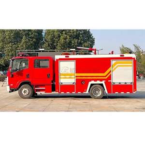 <span class=keywords><strong>Camion</strong></span> de pompiers à double rangée d'extinction d'incendie Qingling 4X2, ventes directes des fabricants chinois 50 JMC Rescue Manual Euro 4 - Product Image 2