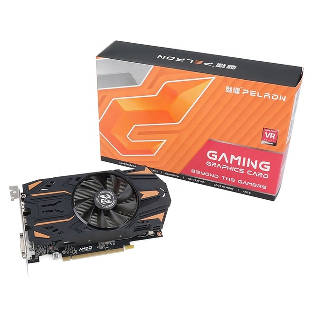 Low Price AMD Radeon RX 550 4GB GDDR5 PC Video Card RX550 PCI Express 3.0 128-bit Single Fan Gaming Graphics Card GPU