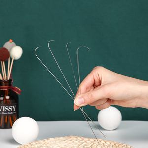 Kim Đính Hạt Cong Mắt Lớn Kim Xoay Hạt Tự Làm May Bằng Thép Không Gỉ Kim Chuỗi Hạt Để Xoay - Product Image 1