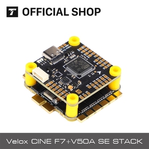 <span class=keywords><strong>T</strong></span>-<span class=keywords><strong>MOTOR</strong></span> Cine <span class=keywords><strong>F7</strong></span> 50A 4-en-1 Speed 30x30 <span class=keywords><strong>FC</strong></span>&ESC Stack Flytower 3-6S pour VTX HD/Analogique Course FPV - Product Image 6