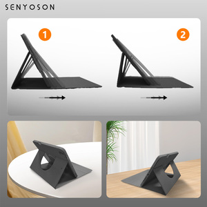 Syx Tablet Đứng trường hợp 360 xoay PC trường hợp bảo vệ cho <span class=keywords><strong>iPad</strong></span> 10th Pro 11 13 inch 2024 <span class=keywords><strong>iPad</strong></span> không khí 11 "13" xoay da trường hợp - Product Image 4