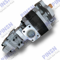 Pompa Gigi Hidrolik Harga Pabrik PINSN 705-95-07040 untuk Truk Dump KOMATSU HM350-2 HM400-2 Paduan Aluminium Garansi 1 Tahun