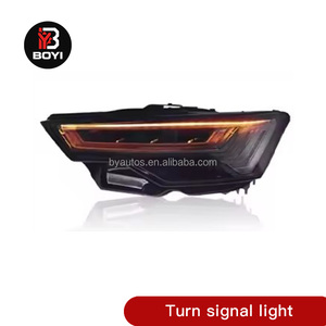 ไฟหน้า LED สำหรับ <span class=keywords><strong>AUDI</strong></span> <span class=keywords><strong>Audi</strong></span> A6 C8 2019 2020 2021 2022 <span class=keywords><strong>2023</strong></span>อัพเกรด DRL แบบไดนามิกไฟสูงต่ำปลั๊กแอนด์เพลย์อุปกรณ์เสริมรถยนต์ - Product Image 4