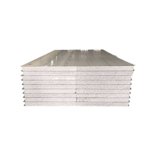 Panneau sandwich en laine de roche de silice mécanisée 2000 mm, résistant au feu, pour mur extérieur, usage industriel - Product Image 4