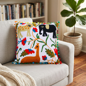 Hot Selling Best Indian Wholesale Handmade <b>Printed</b> Light Luxury Style Home Decoration High <b>Cushion</b> Cover Throw Pillow Cover - Product Image 3