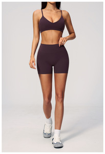 Leggings <span class=keywords><strong>Neri</strong></span> a Zampa per Ragazze, Top Sportivo con Scollo Quadrato, Pantaloncini Bianchi, Maglietta Yoga, T-shirt, Leggings Slim Fit, Capri - Product Image 3