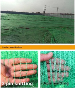 E48 tre pin 4*5M copertura ombreggiatura in poliestere ambientale PE rete di copertura del suolo nudo costruzione rete di sicurezza a prova di polvere - Product Image 5