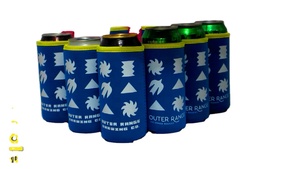 Wholesale 16oz Neoprene Beer Can Cooler Sleeve <b>Collapsible</b> Bottle Cooler Bag Bulk 16oz Can Cooler Sleeves - Product Image 6