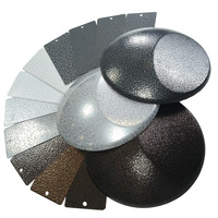 Revêtement en poudre électrostatique craquelé multicolore anti-rouille et anti-corrosion, fourni par l'usine, revêtement plastique disponible en ODM