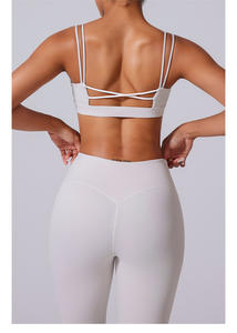 RUIQUWIN Haute Élastique Séchage Rapide Yoga Soutien-Gorge Respirant Dos Nu Sport Soutien-Gorge Pour Femmes Quatre Voies Stretch Fitness Soutien-Gorge - Product Image 2