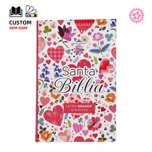Biblias Personalizadas con Tapa Dura de Impresión a partir de MOQ <span class=keywords><strong>BIBLIA</strong></span> REINA <span class=keywords><strong>VALERA</strong></span> 1960 <span class=keywords><strong>Santa</strong></span> <span class=keywords><strong>Biblia</strong></span> para Mujeres - Product Image 1