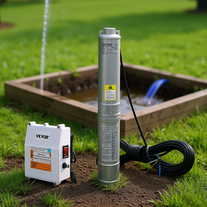 Bomba Sumergible para Pozos Profundos Vevor de 1.5HP, 115V, 37Gpm, 276Ft de Altura, IP68 Impermeable, para Riego Doméstico - Product Image 2