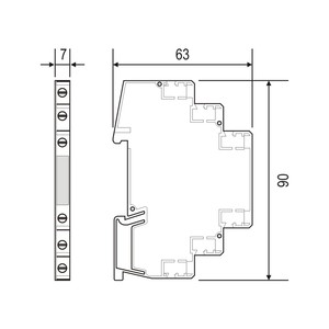 Protecteur de surtension industriel <span class=keywords><strong>12V</strong></span> Parafoudre de contrôle industriel - Product Image 2