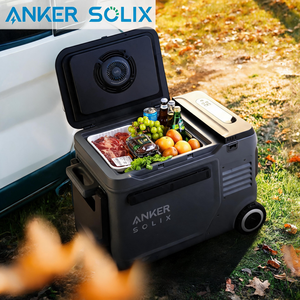 ตู้เย็นติดรถยนต์ Anker Solix 40L ควบคุมผ่านแอป ได้รับการรับรองมาตรฐาน CE RoHS ผลิตด้วยวิธี Rotomolded พร้อมล้อเลื่อน ใช้พลังงานแสงอาทิตย์ เหมาะสำหรับการเดินทางกลางแจ้ง - Product Image 1