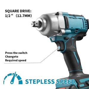 Xách tay 30N. M 3/8 inch cấp công nghiệp không dây điện tác động khoan 12V <span class=keywords><strong>lithium</strong></span> pin DIY điện tuốc nơ vít - Product Image 5