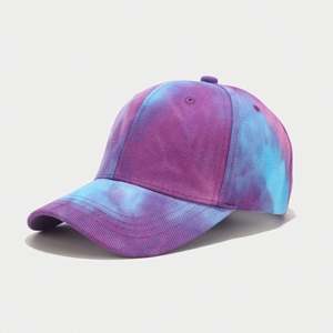 Casquettes et chapeaux de baseball pour femmes en sergé 100 % polyester, 6 panneaux, color block, brodés, en stock, prix usine - Product Image 5
