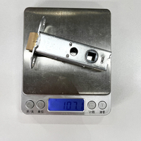 Serrure de porte à ressort à languette unique en alliage de zinc européen 50 mm 60 mm 70 mm, ensemble de serrure à haute sécurité, corps de serrure à pêne dormant