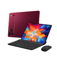 Tablette PC Android 14 10,1 pouces 17 Pro Max pour usage professionnel 2026, double SIM, appels, 8+128 Go, Wi-Fi, 3G, 4G, avec clavier