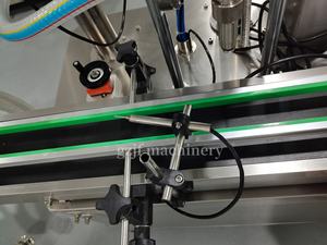 Jinfeng One Heads Crema facial automática Loción Gel corporal Spray para el cabello Cosméticos Crema Botella Servo Bomba de pistón Máquina de llenado de pasta - Product Image 4