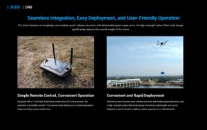 JIUSI D40 Delivery Cargo Transportation UAV 30KG Payload - Product Image 5