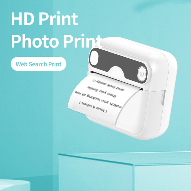 Hot A32 Rechargeable Thermal Pocket Mini Printer Receipt Picture Portable Pock Inkless Mini Printer for Business