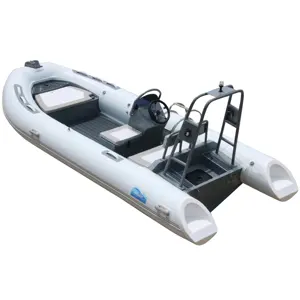 Olahraga Modis Tiup Hypalon Inboard 680 700 750 7M 7.6M Mewah Fiberglass Rib Boat