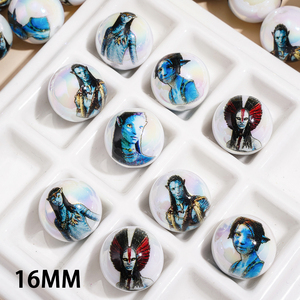 Perles médicales de 16 mm avec revêtement UV : Perles Avatar One Piece Naruto et perles en vrac - Product Image 4