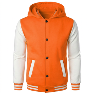 Veste universitaire personnalisée pour homme, veste de baseball, veste bomber, veste streetwear universitaire, fabricant OEM ODM en gros - Product Image 1