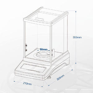 Balanza Analítica Electrónica <span class=keywords><strong>Semi</strong></span>-<span class=keywords><strong>Micro</strong></span> AELAB para Laboratorios, Precisión de 0.00001g 0.01mg - Product Image 3
