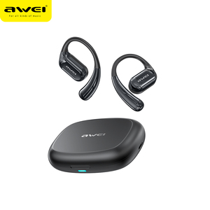 <strong>AWEI</strong> Noise Cancelling TWS Earphones &amp; <strong>Headphones</strong> Open Ear Design Blue-tooth Wireless Headset - Product Image 1