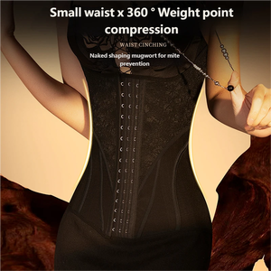 Nouvelle ceinture de maintien en maille pour le ventre, soutien post-partum, amincissante, sculptante, avec soutien des hanches et correcteur de posture pour femmes - Product Image 2
