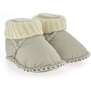 Botines de Piel de Oveja para Bebé, Cerrados en la Punta, Forrados de Piel, Suela de Cuero Genuino, Cálidos para Invierno, Unisex, Botas para la Nieve - Product Image 1