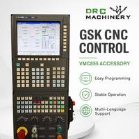 DRC VMC1055 High Accuracy Heavy Duty 5-Axis CNC Milling Machine with BT40 Spindle GSK Control Automatic Motor