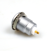 Connecteur circulaire coaxial série S Le Mo 1pin 00S-3S 1 broche droit auto-bloquant Push-Pull