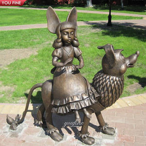 Statua di testa di cinghiale in bronzo grande colata giardino esterno - Product Image 3