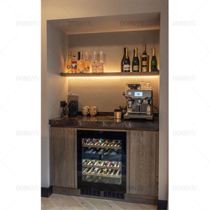 Panic Buying Custom Living Room Bar Gabinete de vino de madera con luz Led Juego de muebles para sala de estar - Product Image 1