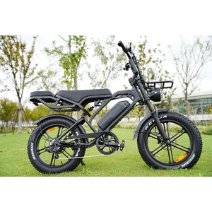 Bicicleta Eléctrica Retro Zerogo Bike Mountain Fatbike Mini V20, Om Bike V20pro, Retro Zerogo Bike Mountain Fatbike Mini V20 Bici - Product Image 3