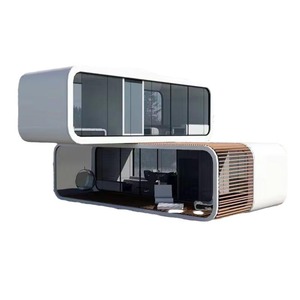 Casa Móvil Moderna con Techo de Vidrio Templado, Diseño Ligero para Espacios Exteriores - Product Image 1