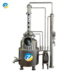 50 Gallons Stainless Steel Distillation Pot Stainless Steel Home Alcohol Distiller Steam Jacketed Pot Still